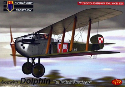 Kovozavody Prostejov 72275 Sopwith Dolphin 'Polish Services' (3x camo) 1/72