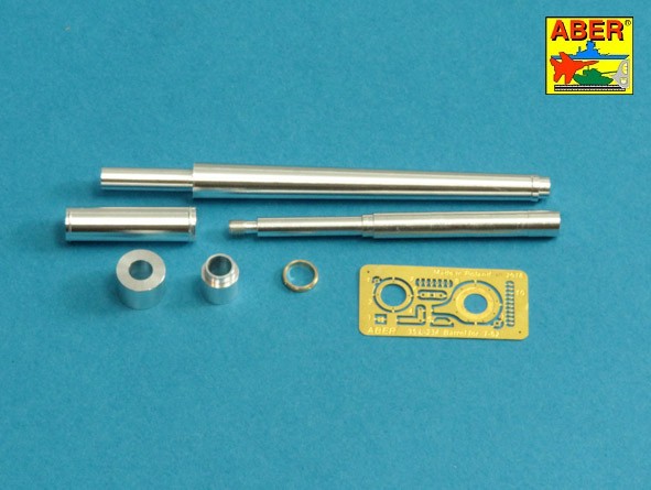 Aber 35 L-234 Russian U-5TS (2A20) 115mm tank barrel for T-62 (designed to be used with Tamiya and Trumpeter kits) 1/35