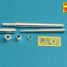 Aber 35 L-234 Russian U-5TS (2A20) 115mm tank barrel for T-62 (designed to be used with Tamiya and Trumpeter kits) 1/35