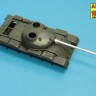 Aber 35 L-234 Russian U-5TS (2A20) 115mm tank barrel for T-62 (designed to be used with Tamiya and Trumpeter kits) 1/35