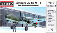 Kora Model 7216 Ju-88 H1 1/72