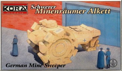 Kora Model A7202 Minenraumer Alkett 1/72