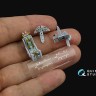 Quinta studio QD72172 Blackburn Buccanneer S.2B Early (Airfix) 3D Декаль интерьера кабины 1/72
