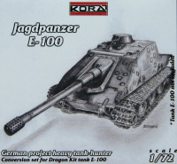 Kora Model C7212 Jagdpanzer E-100 Conv. Set (for DRAG kit) 1/72