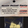 Kora Model D72107 Wheels for M.S. 230 with disc (early) 1/72