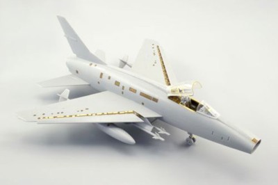 Eduard 48660 F-100D exterior (Trumpeter) фототравление