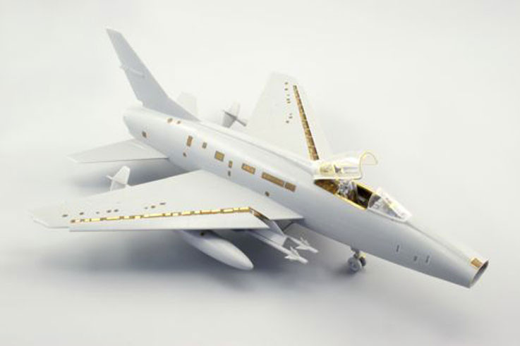 Eduard 48660 F-100D exterior (Trumpeter) фототравление