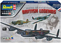 Revell 05696 Подарочный набор самолётов British legends (REVELL) 1/72
