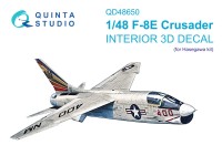 Quinta studio QD48650 F-8E Crusader (Hasegawa/Hobby 2000) 1/48