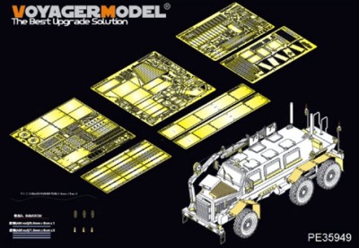Voyager Model PE35949 Modern US Buffalo a2 6X6 MPCV(PANDA PH35031) 1/35