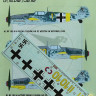 Kora Model DEC72103 Bf 109 G-4 (13 Slow./JG52) Part 3 декали декали 1/72