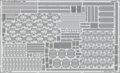 Eduard 53302 SET USS Iowa BB-61 part 1 (HOBBYB) 1/350
