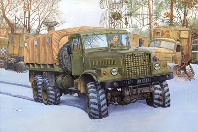Roden 35805 Советский тяжелый грузовик КрАЗ-255Б, 1/35