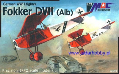 MAC 72040 Fokker DVII (Alb) 1/72