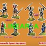Linear-A 006-S The Victory Of Waterloo Mini Set With 4 Figures 1/72