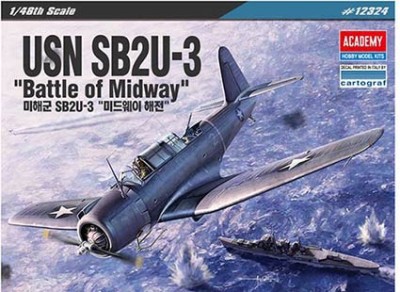 Academy 12324 Самолет SB2U-3 Vindicator &quot;Battle of Midway&quot; 1/48