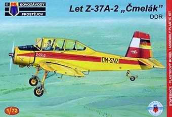 Kovozavody Prostejov 72139 Let Z-37A-2 'Cmelak' DDR (3x camo) 1/72