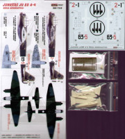 Kora Model DEC7218 Junkers Ju 88 A-4 (Regia Aeronautica) декали декали 1/72