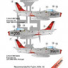 Lf Model C72255 Decals F-86F Sabre over Portugal (FUJI) Pt. 2 1/72