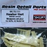 Kora Model DS72111 Hawker Hart British - Weapons set 2 (AIR/AZ) 1/72