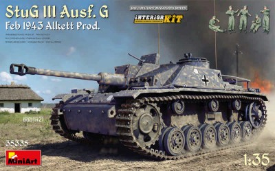Miniart 35335 StuG III Ausf.G Feb 1943 Alkett w/ Inter.Kit 1/35