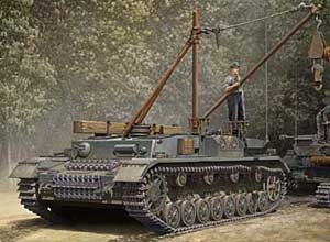 Trumpeter 00389 Немецкий ремонтно-эвакуационный Танк IV 1/35