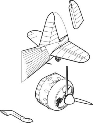 CMK 4130 Lysander - detail set for EDU/ GAVIA 1/48