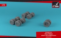 Armory ARAW72419 Avro Vulcan B.2 wheels with weighted tyres 1/72
