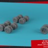 Armory ARAW72419 Avro Vulcan B.2 wheels with weighted tyres 1/72