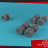 Armory ARAW72419 Avro Vulcan B.2 wheels with weighted tyres 1/72