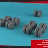 Armory ARAW72419 Avro Vulcan B.2 wheels with weighted tyres 1/72