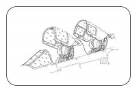 CMK 4233 TSR-2 Correction set pilots canopy for Airfix 1/48