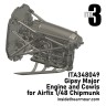 Inside the Armour ITA348049 de Havilland Chipmunk T.10/T.20 Gipsy Major engine and cowls 1/48