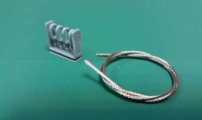 Zedval T35002 Трос с коушами вариант 2 1/35