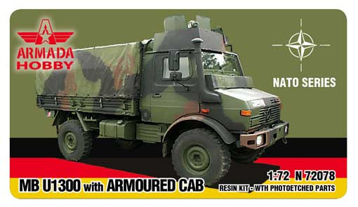 Armada Hobby N72078 MB U 1300 w. ARMOURED CAB 1/72