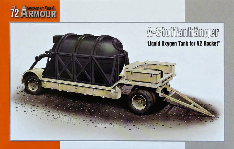 Special Armour SA7215 A-Stoffanhanger 'Liquid Oxygen Tank for V2' 1/72
