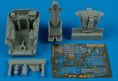 Aires 4433 MiG-17PF Fresco D cockpit set - HOBBY BOSS 1/48