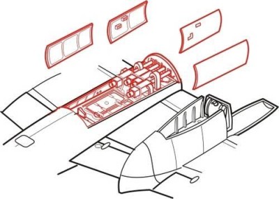 CMK 7116 Mosquito Mk. IV - armament set for HAS 1/72