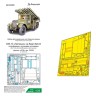Микродизайн 035603 БМ-13 на ЗиС-6 (АРК) платформа и пусковая установка 1/35