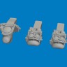Eduard 672447 BRASSIN P-51D gun sights PRINT (ARMA H.) 1/72