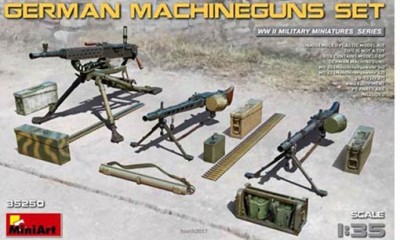 MiniArt 35250 Набор немецких пулеметов