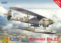 Rs Model 92281 Dornier Do 22 (4x camo) 1/72