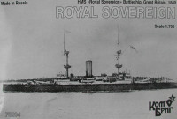 Combrig 70294 HMS Royal Sovereign Battleship, 1889 1/700