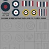 Model Maker Decals IM72703 Hawker Hurricane roundels and fin flashes-EARLY 1/72