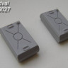 Zedval D35027 External fuel tanks for the conversion of early-type T-55 models 1/35