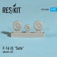 ResKit RS72-0026 F-16 (I) "Sufa" wheels set 1/72