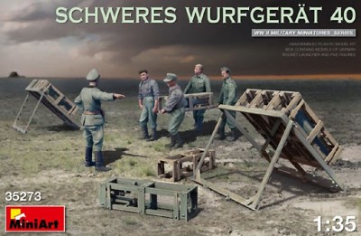 MiniArt 35273 SCHWERES WURFGERAT 40 1/35