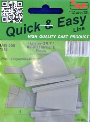 CMK Q48356 Harrier GR.7/AV-8B Harrier II Flaps (HAS) 1/48