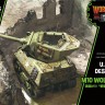 Meng Model WWT-020 NEW U.S. Tank Destroyer M10 Wolverine (CARTOON MODEL)