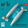 Reskit U48565 150 gallon underwing fuel tanks (2 pcs.) 1/48